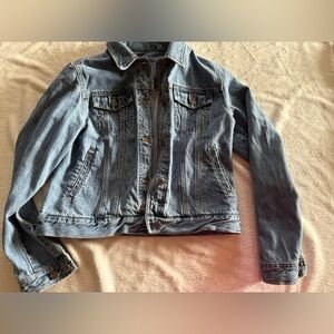 RALPH LAUREN JEANS DENIM JACKET P/S Lauren Jean Co. 100% Cotton